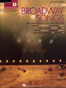 Illustration pro vocal n° 1 : broadway songs women's