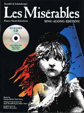 Illustration de Les MISÉRABLES (P/V) avec CD play along