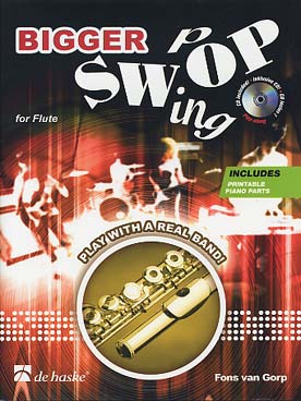 Illustration de SWING POP pour flûte ou violon - Bigger swop avec partie de piano PDF à imprimer