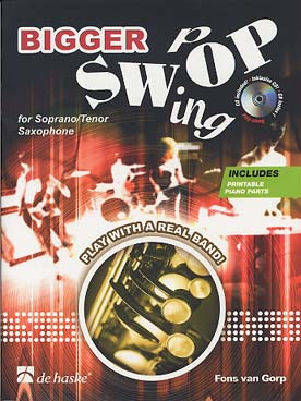 Illustration de SWING POP - Bigger swop (saxo si b) avec partie de piano PDF à imprimer