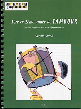 Illustration de 1re et 2e année de tambour avec CD