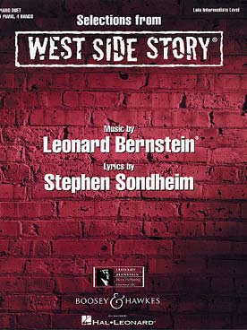 Illustration de Selections from West side story : 8 arrangements faciles