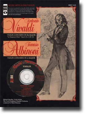 Illustration albinoni concerto en la maj avec cd