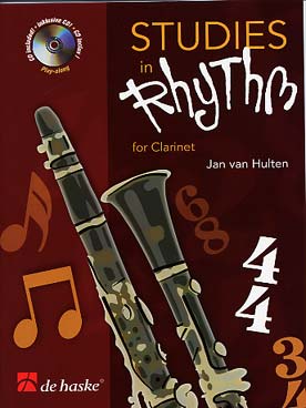 Illustration van hulten studies in rhythm avec cd