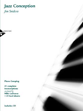 Illustration de Jazz conception for piano : Piano comping