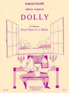 Illustration faure dolly op. 56 n° 1 berceuse