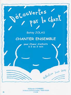 Illustration chanter ensemble pour choeur tr. jolas