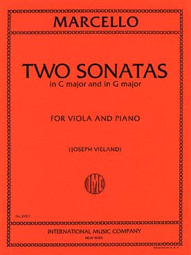 Illustration marcello sonates (2) sol maj et do maj