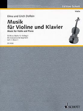 Illustration musique violon et piano vol. 1