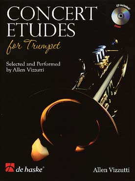 Illustration concert etudes (tr. vizzutti) avec cd