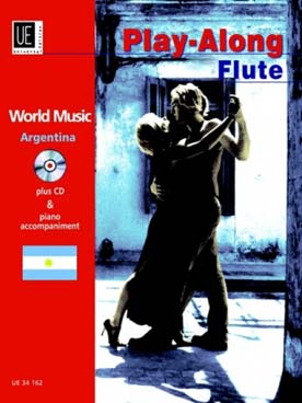 Illustration de PLAY-ALONG FLUTE PIANO World Music - Argentine : 5 arrangements