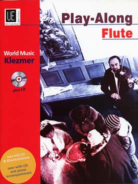 Illustration de PLAY-ALONG FLUTE PIANO World Music - Klezmer : 5 arrangements