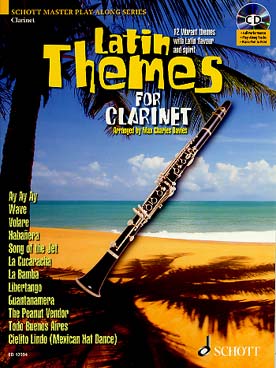 Illustration de LATIN THEMES avec CD play-along + partie de piano PDF à imprimer