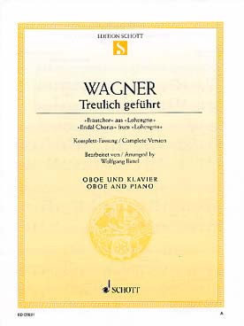 Illustration wagner choeur fiancailles de "lohengrin"