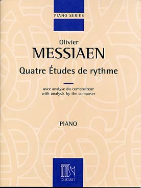 Illustration de 4 Études de rythme, avec analyse du compositeur