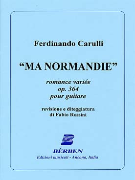 Illustration de Ma Normandie, romance variée op. 364
