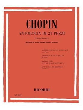 Illustration chopin anthologie : 21 pieces