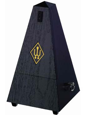 Illustration metronome wittner pyramide ss plast noir