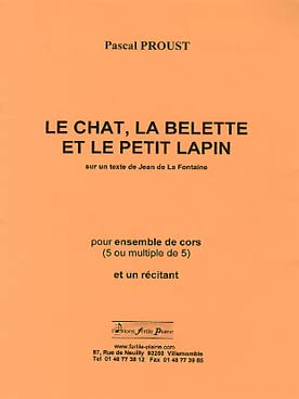 Illustration de Le Chat, la belette et le petit lapin pour 5 cors