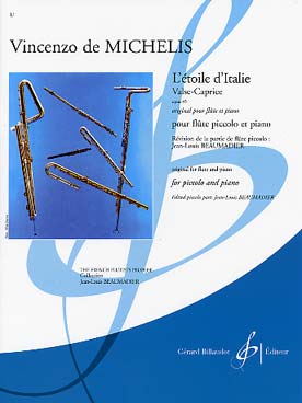 Illustration de L'Étoile d'Italie, valse-caprice op. 45 (original pour flûte et piano)