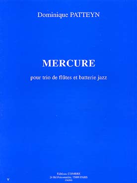 Illustration patteyn mercure (trio de flutes/batterie