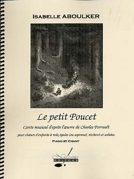 Illustration aboulker petit poucet chant/piano