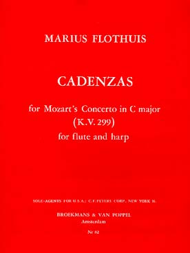 Illustration de Cadences du concerto K 299 pour flûte et harpe