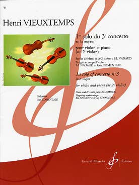 Illustration vieuxtemps concerto n° 3 (1er solo)