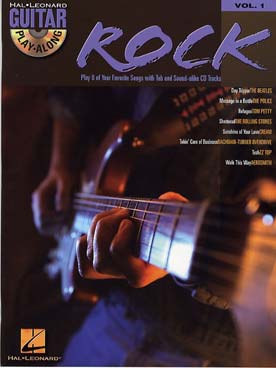 Illustration guitar play along vol.  1 : rock