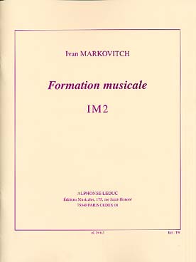 Illustration de Formation musicale IM 2