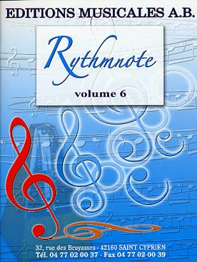Illustration de Rythmnote - Vol. 6 avec fichier MP3 à télécharger