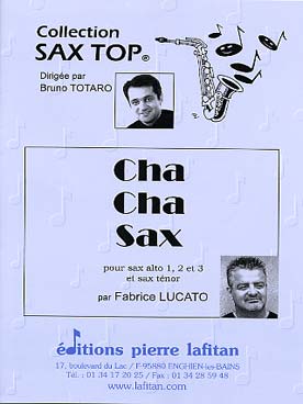 Illustration de Cha Cha sax pour quatuor de saxophones AAAT