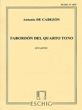 Illustration de Fabordón del quatro tono