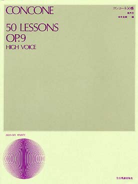 Illustration concone 50 lecons op. 9 (voix elevee)