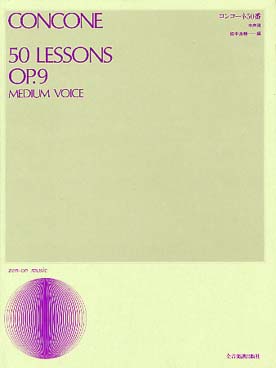 Illustration concone 50 lecons op. 9 (voix moyenne)