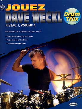 Illustration weckl jouez dave weckl avec cd vol. 1