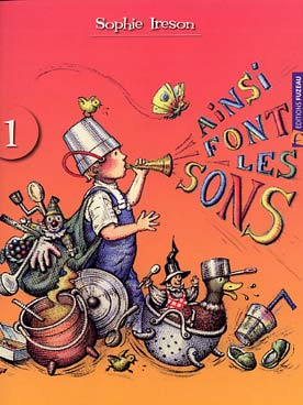 Illustration de Ainsi font les sons, livret avec CD à partir de 2 ans - Vol. 1