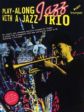 Illustration play-along jazz with a jazz trio