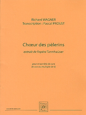 Illustration de Chœur des pélerins d'après Wagner pour 5 cors