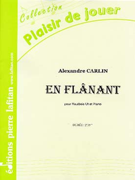 Illustration carlin en flanant