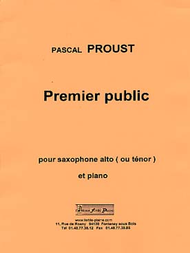 Illustration de Premier public (saxo alto ou ténor)