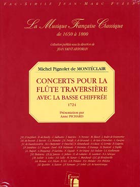 Illustration monteclair concerts pour la flute