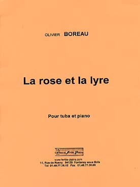 Illustration boreau la rose et la lyre