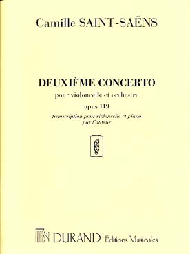 Illustration saint-saens concerto n° 2 op. 119 re min