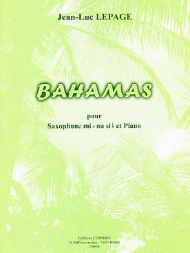 Illustration lepage bahamas (saxophone mi b ou si b)