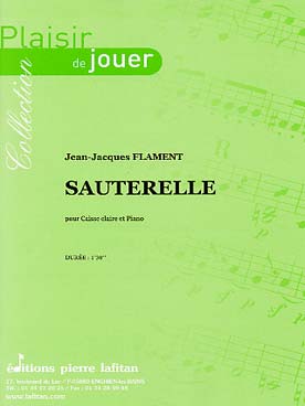 Illustration flament sauterelle caisse claire/piano