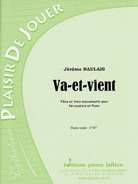 Illustration de Va-et-vient pour percussions et piano