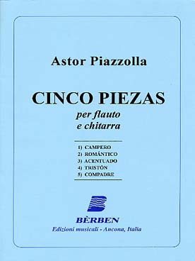 Illustration de 5 Pièces : Campero, Romantico, Acentuado, Triston, Compadre