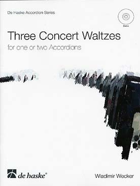 Illustration de Three concert waltzes