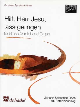 Illustration de Hilf, Herr Jesu, lass gelingen, arr. Knudsvig pour quintette de cuivres et orgue